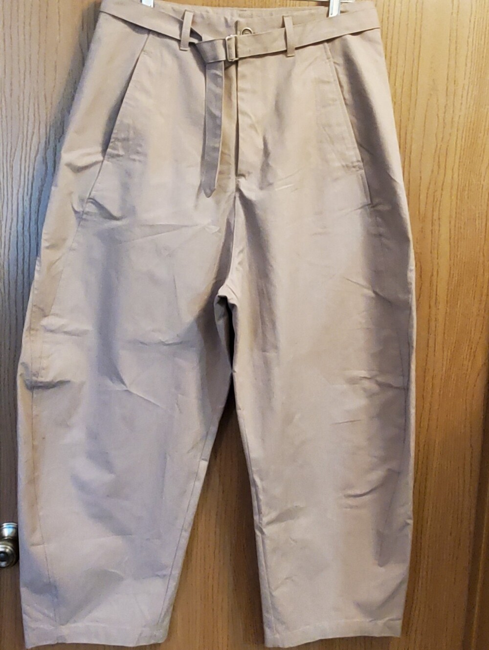 Zara SRPLS Men's Balloon Pants with Belt size 31 USA 40 EUR